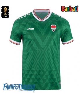 Irak Tricou Fotbal Replică Mondial 2026 Barbati Deplasare